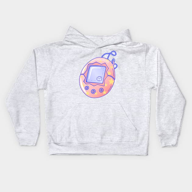 Tamagotchi Memories Kids Hoodie by LauraOConnor